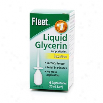 Fleet Liquid Glycerin Supppositories