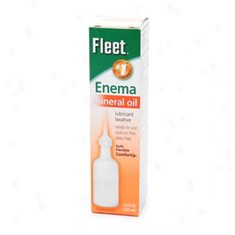 Fleet Mineral Oil Enema, Latex Frwe