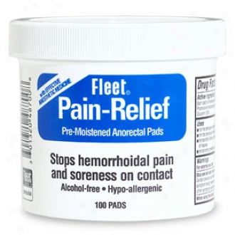 Fleet Pain Relief Pre-moistened Anorectal Pads