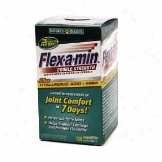 Flex-a-min Complete, Double Strength Glucosamine Chondroitin Formula, Coated Tablets