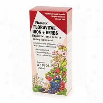 Floravital Iron + Herbs Liquid Extract Formula