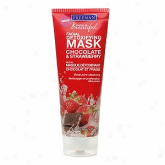 Freeman Feelin Beautiful Facial Detoxifying Mask, Chocolate & Strawberry