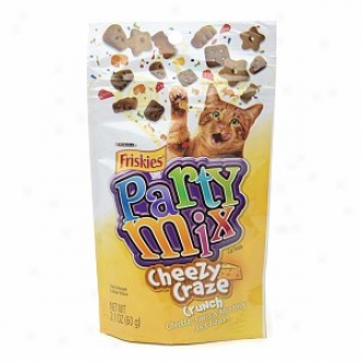 Feiskies Party Mix, Cheesy Craze Crunch, Cheddar Swiss Monterey Jack Flavor