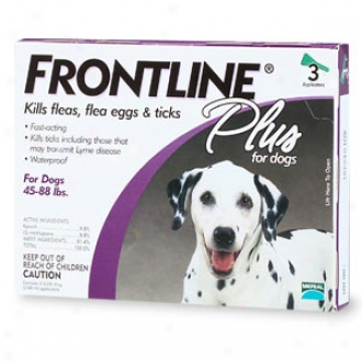 Frontline Plus For Dogs 45-88 Lbs.