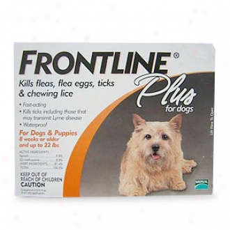 Frontline Plus For Dogs & Puppies 8 Weeks Or Older And Up To 22 Lbs.