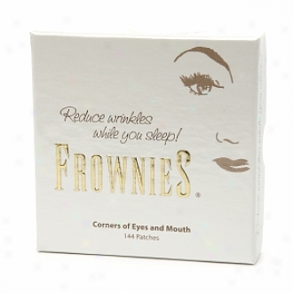 Frownies Facial Pads, Use On Corners Of Eyes And Mouth, White Packaging