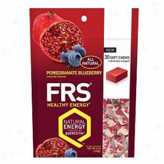 Frs Healthy Energy, All Natural Chews, Pomegranate Blueberry