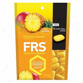 Frs Healthy Force , All Natural Hard Shell Chews, Pineapple Mango