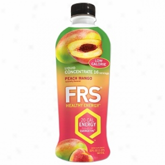 Frs Health Energy Low Calorie Liquid Concentrate, 16 Servings, Peach Mango