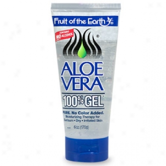 Fruit Of The Earth Aloe Vera 100% Gel, Crystal Clear