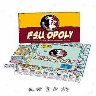 Fsu-opoly Florida State Univereity Monopoly Game Ages 8+