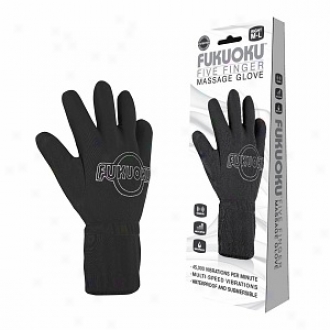 Fukuoku Five Finger Waterproof Mzssage Glove, Right Hand
