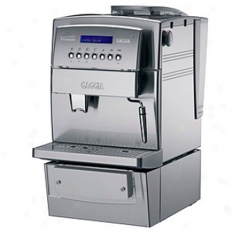 Gaggia Espresso Machine Titanium Office Model 90650, Soft and clear  & Stain1ess Stsel