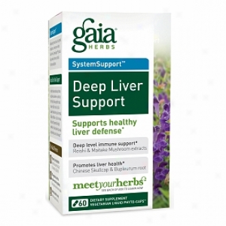Gaia Herbs Deep Liver Support, Vegetarian Liquid Phyto-caps