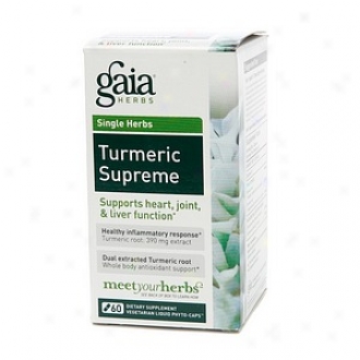 Gaia Herbs Turmeric Supreme, Vegetarian Liquid Phyto-caps