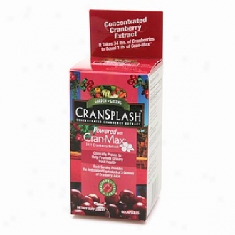 Garden Greens Cransplash Concentrated Cranberry Extract Capsules