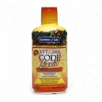 Garden Of Life Vitamin Code Fluid Multivitamin Formula, Orange-mango