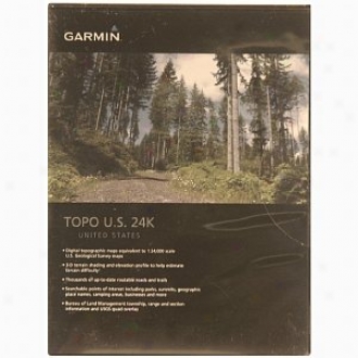 Garmin Detailed Us Top0graohidal Map For Washington & Oregon