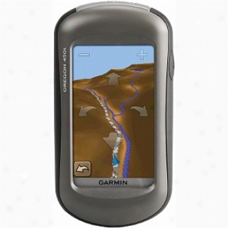 Garmin Oregon 450t oPrtable Gps Sytem Model 010-00697-41