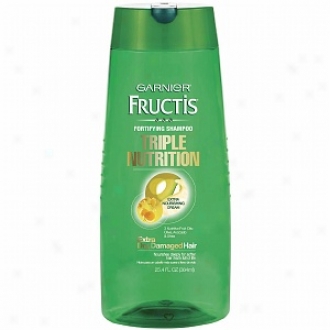Garnier Fructis Haircare Triple Nutrition Extra Nourishing Cream Fortifying Shampoo