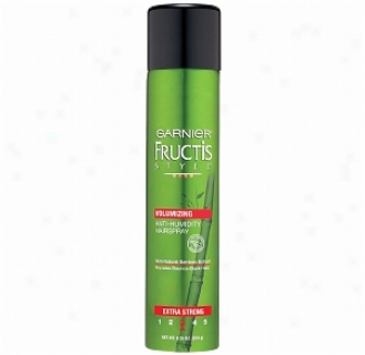 Garnier Fructis Style Volumizing Anti-humidity Hairspray, Extra Strong 3