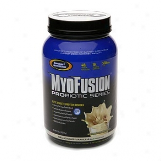 Gaspari Nutrition Myofusion Protein Probiotic Series, Luscious Vanilla