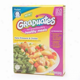 Gerber Graduates For Pre-schoolers HealthyM eaals, Pasta Primavera And Chicken