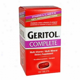 Geritol Complete Multi-vitamin Mineral Addition , Tablets