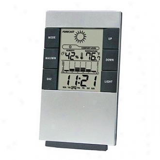 Ggi International Digital Desktop Call to arms Clock An dWeather Station