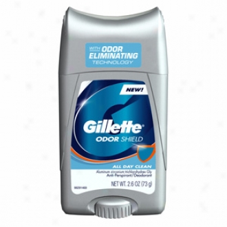Gillette Odor Shield Antiperspirant & Deodorant, All Day Clean
