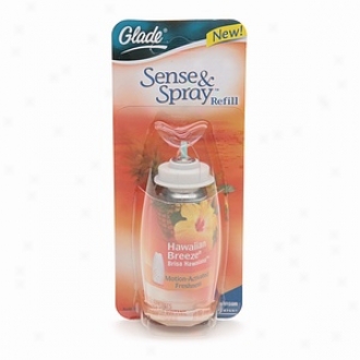 Glade Sense & Spray Automatic Freshner, Refill, Hawaiian Breeze