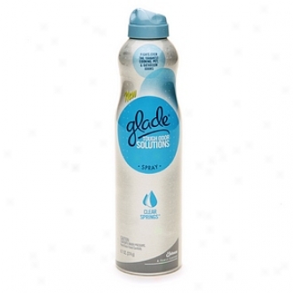 Glade Tojgh Odor Solutions Areosol Spray, Clear Springs