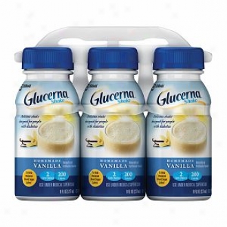 Glucerna Crack For People With Diabetes, 8 Fl Oz Bottles, Homemade Vanilla