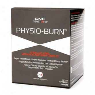 Gnc Genetixhd Physio-burn Stimulant Free Metabolic Amplifier Complex Packs