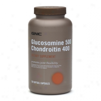 Gnc Glucosamine 500, Chondroitin 400, Softgel Capsules