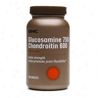 Gnc Glucosamine 750, Chondroitib 600, Tablets