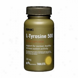 Gnc L-tyrosine 500, Tablets