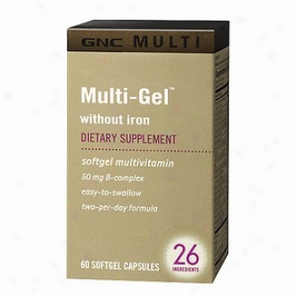 Gnc Multi Multi-gel Without Iron, Softgel Capsules