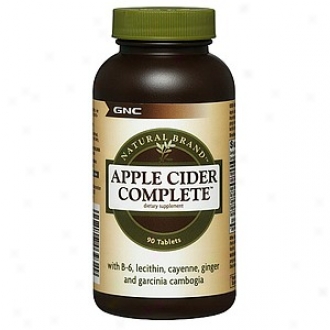Gnc Natural Brand Apple Cider Complete, Tablets