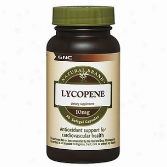 Gnc Essential Brand Lycopene, 10mg, Capsules