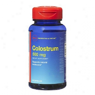 Gnc Preventive Nourishing Colostrum 500mg, Capsules