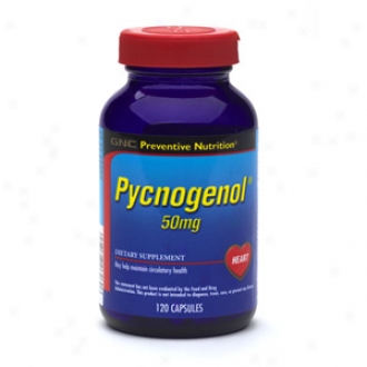 Gnc Preventive Nutrition Pycnogenol 50mg, Capsules