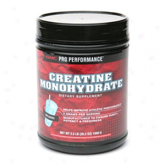 Gnc Pro Performance Creatine Monohydrate, Unflavored
