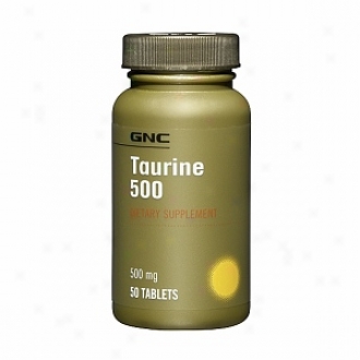 Gnc Taurine 500, Tablets