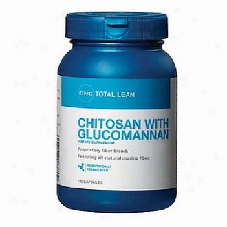 Gnc Total Lean Chitosan With Glucomannan, Capsules