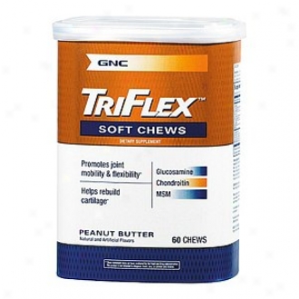 Gnc Tri-flex Soft Chews, Peanut Butter