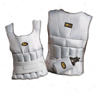Gofit Unisex Adjustable Weighted Vest With Double Closure System