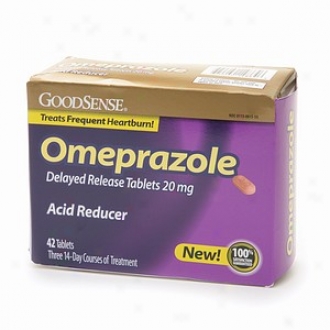 Good Sense Acid Reducer, Omeprazole Delayed Release Tablets 20mg