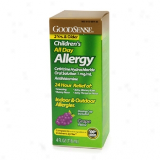 Good Sense Children's All Day Allergy Oral Liquefaction (grape)