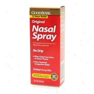 Good Sense Original Nasal Spray, Oxymetazoline Hydrochloride 0.05%